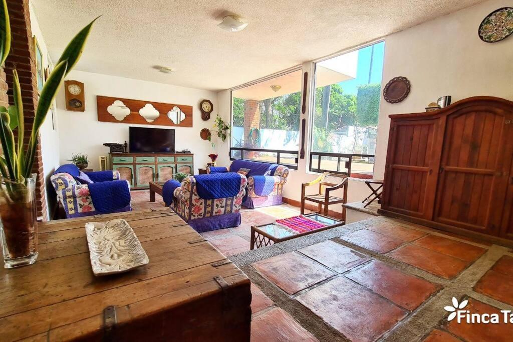 Finca Taino. Hermosa Casa Con Alberca Jiutepec Ngoại thất bức ảnh